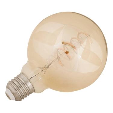 Imagem de Lâmpada Retro Filamento Led 4W G95 Âmbar 2200K