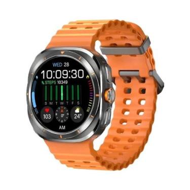 Imagem de Smartwatch Ultra Masculino De 32GB Com Display De Vídeo 3D, Fones De O