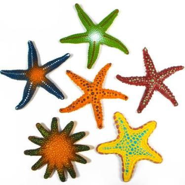 Imagem de Brinquedos de piscina Diving Starfish Novelty Place para crianças (6 u
