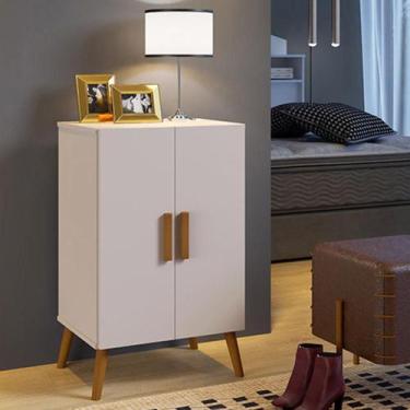Imagem de Armário Organizador 2 Portas Cali Off White - Carmolar