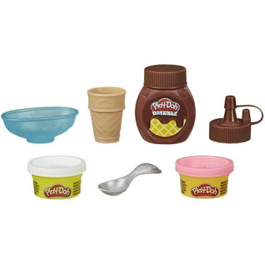 Imagem de Mini Kit de Massinhas Sorvetes com Coberturas Divertidas Hasbro