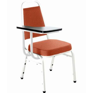 Imagem de Cadeira Universitária Empilhável Linha Hotel Plus Vermelho