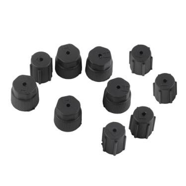 Imagem de RiToEasysports Tampa de Porta de Baixa Pressão AC, Tampa de Serviço de Ar Condicionado ABS Premium Com Conjunto Completo para a Maioria Dos Veículos