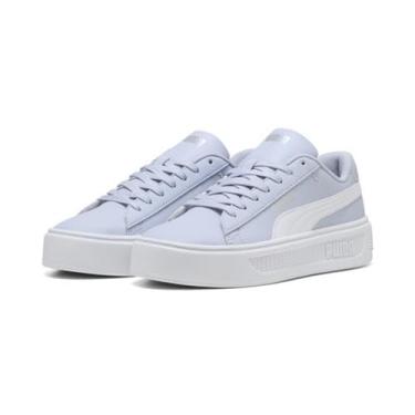 Imagem de PUMA(プーマ) Tênis feminino, 25 cores primavera verão clima frio/Puma branco/prata Puma (20), 22.0 cm