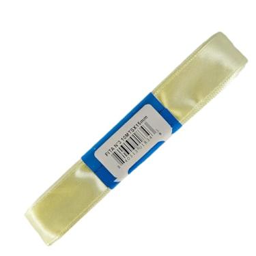 Imagem de TRADER, Fita De Cetim Trader 15mm N°3 Com 10 Metros, COR 09 AMARELO BEBE