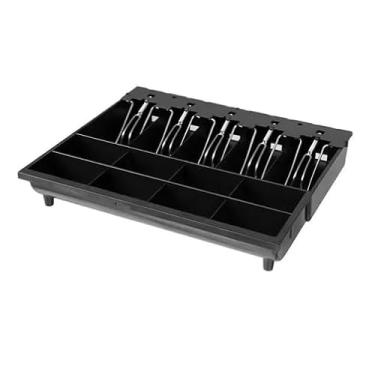 Imagem de Caixa Registradora Gaveta Para Dinheiro Com 14 Divisórias