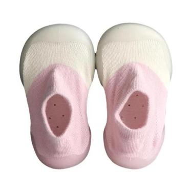 Imagem de Meias de Bebê Antiderrapantes com Design de Gatinho - Algodão Macio pa