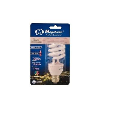 Imagem de Lampada Luz Rosa 16W 127V E27 Espiral Eletrônica Decorativa