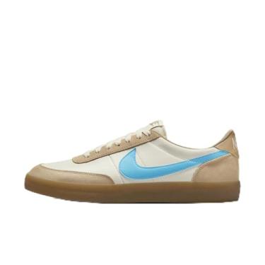 Imagem de Nike Killshot 2 Tênis masculino de couro (HQ1541-133, vela/cânhamo/chiclete/marrom claro/azul báltico), Vela/cânhamo/goma/marrom claro/azul báltico, 41