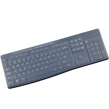 Imagem de Capa de silicone para teclado sem fio Logitech K270 MK295 MK275 MK270, teclado Logitech K200 K260 K270 MK200 MK260 K270 K275 K295, transparente