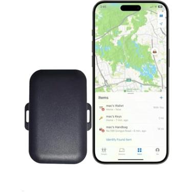 Imagem de Localizador de rastreador de itens de bateria de longa duração de 10 anos, sem taxa mensal, sem assinatura, sem sim para veículos, carro, ebike, caminhão, bagagem, mochila escolar, boa substituição