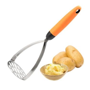 Imagem de Amassador de Batatas - 27,4 centímetros de Comprimento Amassador Manual - Esmagador de Batatas,para Cozinha Doméstica Cozinhar Animais de Estimação Frutas Legumes Abóbora Cenoura
