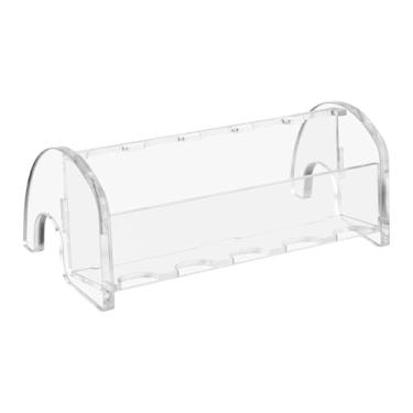 Imagem de KiBcsLic Suporte para rolo facial, organizador de acrílico transparente para ferramentas faciais Gua Sha.