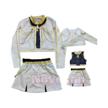 Imagem de Fantasia De Cosplay Para Meninas Kids Golden Huntrix KPDH KDPop Rumi M