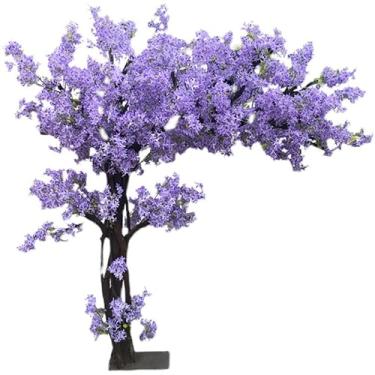 Imagem de Wisteria flores artificiais, árvore, flores de seda, plantas de glicínia para ambientes internos e externos, casa, festa de casamento, abertura de shopping center, decoração de restaurante, 230 x 200