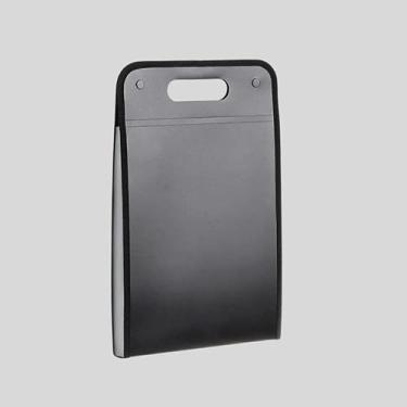 Imagem de Pasta Sanfonada Polipropileno A4 com 12 Divisórias Impermeável para Documentos e Arquivos(PRETO)