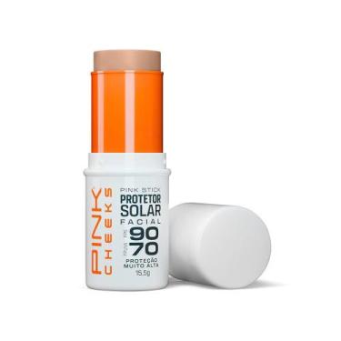 Imagem de Pink Cheeks Pink Stick FPS 90 FPUVA 70 21Km Protetor Solar Facial com 