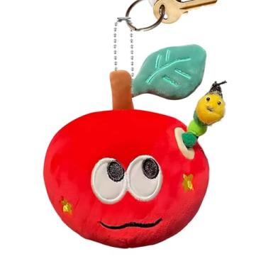 Imagem de Brinquedos de pelúcia, brinquedo de boneca embutido em formato de fruta de animais pequenos | para crianças e adultos | mochila carteira para viagem em casa e escola