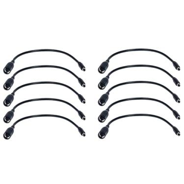 Imagem de Cabo adaptador de alimentação para laptop fêmea de 7,4 mm para macho de 4,5 mm para pontas pequenas Dell, 10 peças