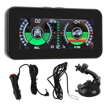 Imagem de Naroote Medidor Inteligente Universal de Inclinação de Carro, Medidor de Inclinação Hud de Alta Resolução, Monitor Em Tempo Real, Material Abs + Pc para Todos Os Carros