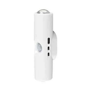 Imagem de Luminária De Armário De Duas Cores Com Sensor De Movimento Recarregáve