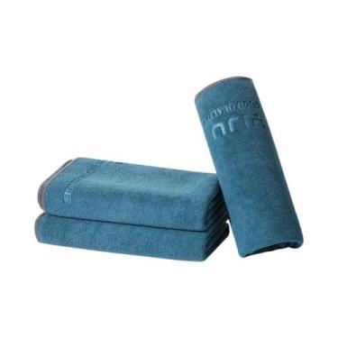 Imagem de Toalha De Microfibra Ultra Macia 75X35cm Para Lavagem De Carros, Pano 