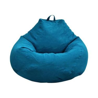 Imagem de Capa Confortável Para Sofá Preguiçoso, Bolsa De Assento Tipo Puff Remo