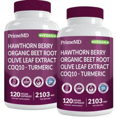 Imagem de Suplemento PrimeMD Heart & Nitric Oxide 26 em 1, 2103 mg, pacote com 2