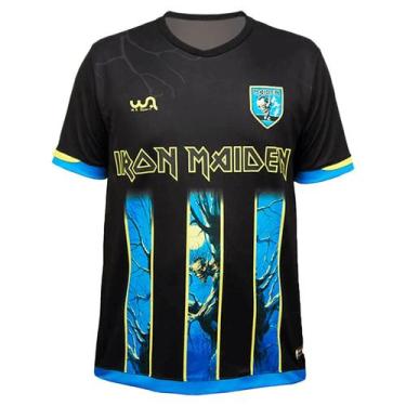 Imagem de Camiseta Esportiva Iron Maiden Wa Sport Masculina Dry Fit Vários Álbun