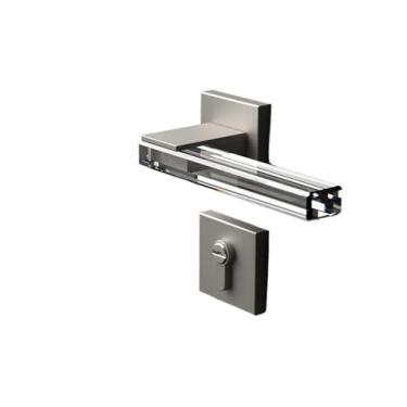 Imagem de Fechadura de porta interior quarto simples estilo nórdico italiano fechadura porta casa maçaneta (com chave)