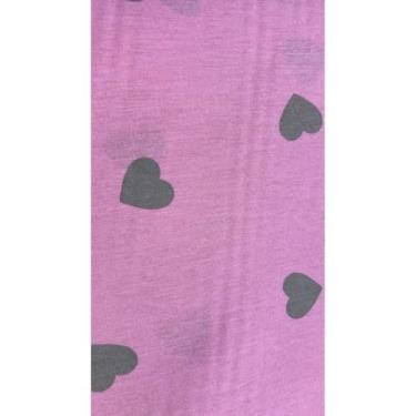 Imagem de Almofada em Formato H com Apoio para Pescoço – Infantil e Adulto – Para Dormir em Viagens e Descanso(coração rosa)