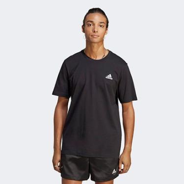 Imagem de Camiseta Adidas Pequeno Logo Bordado Masculina-Masculino