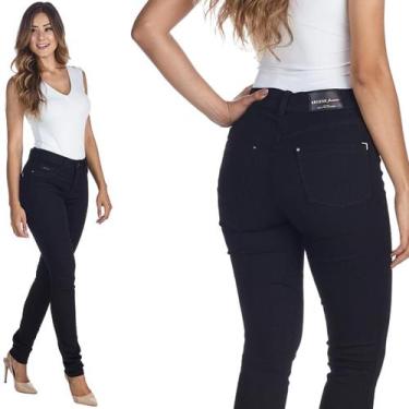 Imagem de Calça Jeans HNO Skinny Modeladora Preta - HNO Jeans, 36