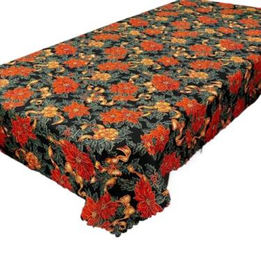 Imagem de Toalha de Mesa Natalina 12 Lugares 3,50m x 1,40m Oxford Estampado(Cor 14)