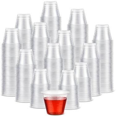 Imagem de Yiyiring 2000 copos descartáveis de 28 g com linhas de dosagem graduadas para comprimidos ou líquidos, medida de dose única para casa, enfermeira, hospital, cuidados médicos, mistura de resina