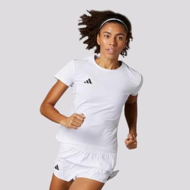 Imagem de Camiseta Adidas Adizero Essentials Feminina Branca, M