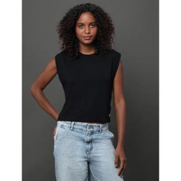 Imagem de Blusa Feminina Manga em Contraste Calvin Klein Jeans-Feminino