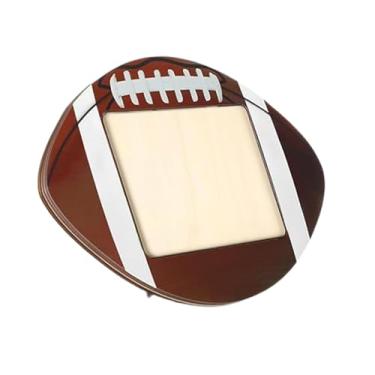 Imagem de BLWOTMOR Porta-retratos de Madeira para Mesa, com Tema Esportivo, Ideal para Presentear Colegas de Equipe em Aniversários, Futebol 2