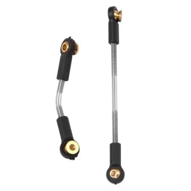 Imagem de Compatível com MN D90 D96 D99 MN90 para MN99S 1/12 Controle Remoto Acessórios de Peças de Atualização de Carro 1 Conjunto de Vara de Direção Servo RC Acessórios de Carro