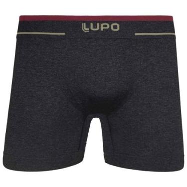 Imagem de Cueca Boxer Lupo Adulto Sem Costura Microfibra Box Masculino Atacado O