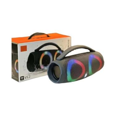 Imagem de Caixa De Som Bluetooth Portátil 100W RGB À Prova d'Água Subwoofer Sem 