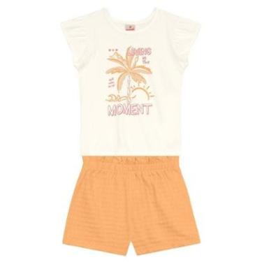 Imagem de Conjunto infantil menina quadriculado Brandili-Feminino