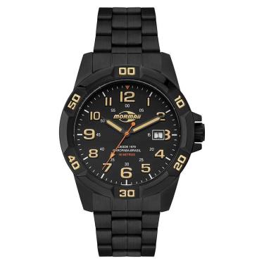Imagem de Relógio Mormaii Masculino Steel Basic Preto - MO2317AA/1P