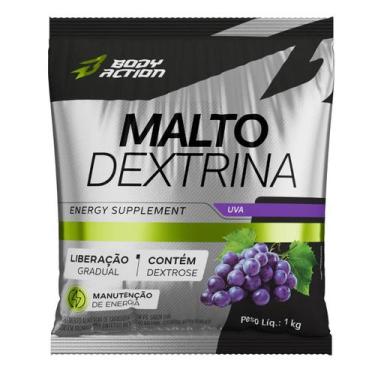 Imagem de Maltodextrina Dextrose Body Action Uva 1kg -, Uva