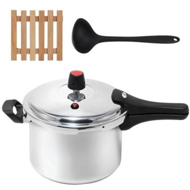 Imagem de Panela De Pressão 3L Fechamento Externo + Descanso + Concha - Marcolar