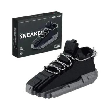 Imagem de Tênis De Basquete DIY Para Meninos E Meninas, Blocos De Montagem, Mode