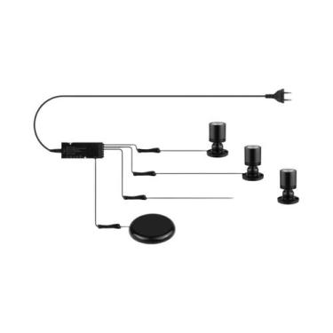 Imagem de Luz LED Para Armário 12V Com Dimmer Touch, 20mm De Penetração, Spot De