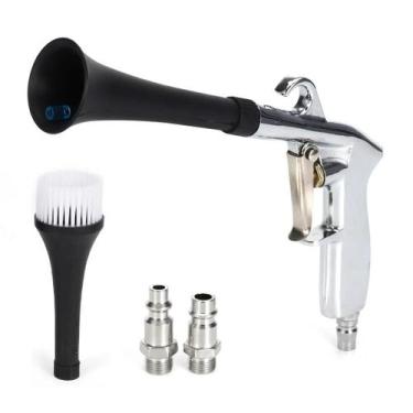 Imagem de Pistola De Limpeza De Carro De Alta Pressão Com 2 Bicos Para Detalhame