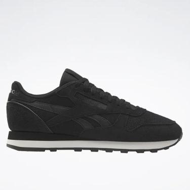 Imagem de Tênis Reebok Classic Leather Masculino Black/Black/White-Masculino