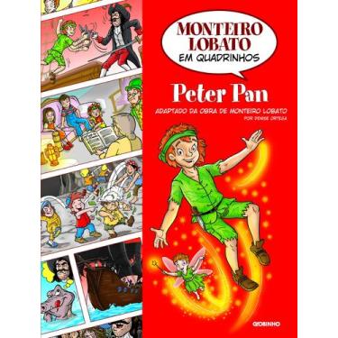 Imagem de Livro - Monteiro Lobato em Quadrinhos - Peter Pan